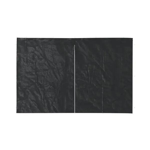 Vidaxl - Party Tent Sidewall 2 Pcs With Zipper Pe Anthracite thumbnail