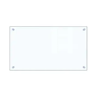 VidaXL Spatscherm Keuken 70x40 Cm Gehard Glas Transparant