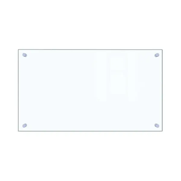 Kitchen Backsplash Transparent 70 X 40 Cm Tempered Glass Vidaxl thumbnail