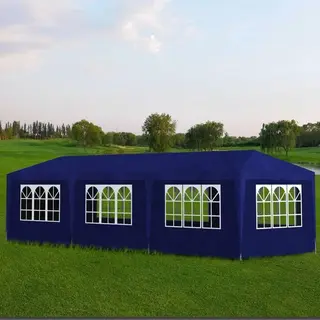 VidaXL - Partytent - 3x9 - M - Blauw