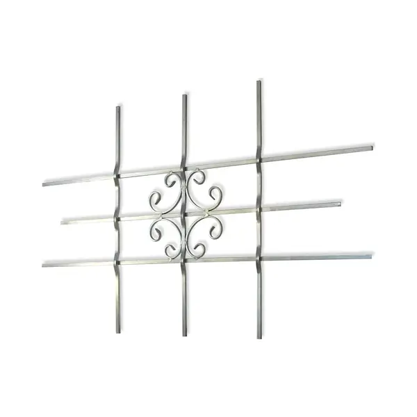 VidaXL Window Security Grilles 69x114cm Home Workshop Office Decor Bars Shed thumbnail