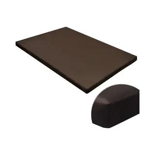 VidaXL - Hondenmat - Plat - Vierkant - M - Bruin