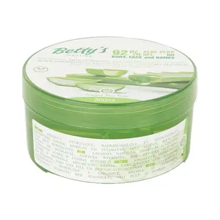 Bettys nature Betty's Nature Aloe Vera Gel Voor Lichaam En Gezicht, 100% Natuurlijk, 300 Ml