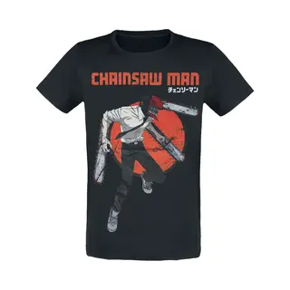 Chainsaw Man - Anime T-shirt - Attack Mode - S Tot Xl - Voor Mannen - Zwart