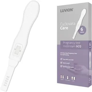 Luvion® Zwangerschapstest Midstream – 6 Stuks – Extra Vroege Detectie – Hoge Betrouwbaarheid – Hygiënisch, Gebruiksvriendelijk En Snel