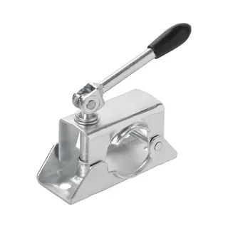ProPlus Klem Voor Neuswielen Of Steunpoten - Kantelbare Hendel - Ø 48 Mm - Gegalvaniseerd Staal