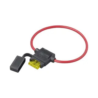 ProPlus In-line Zekeringhouder - Standaard Steekzekering - Draaddiameter 2 Mm²