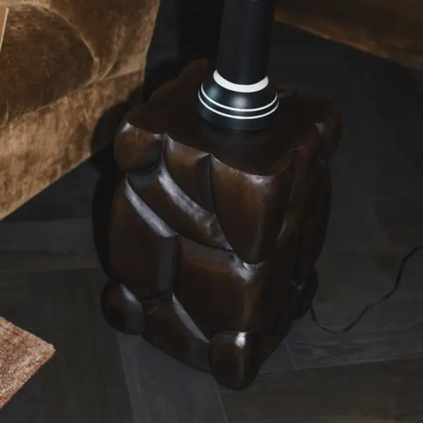 Dutchbone Brooklyn Krukje/ Bijzettafel Hout - Bruin thumbnail
