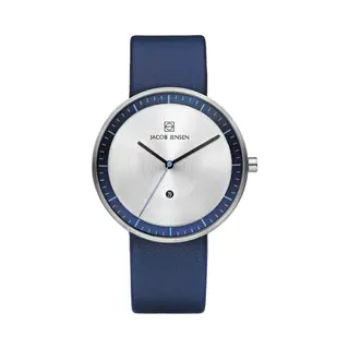 Jacob Jensen 272 Horloge Heren - Blauw - Edelstaal