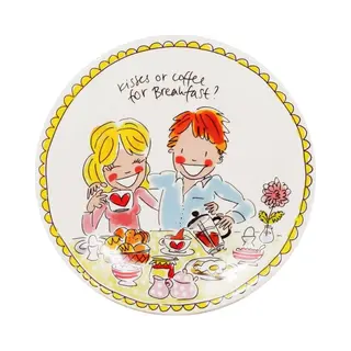 Blond Amsterdam Bord 22 Cm Love - Even Bijkletsen