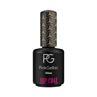 Pink Gellac Shine Top Coat Gellak 15ml - Topcoat Nagellak Voor Gel Nagels - Gellak Topcoat
