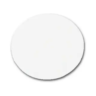 Rayher hobby materialen Rayher Onbedrukte Bierviltjes - Ronde Blanco Kartonnen Onderzetters - 10 Stuks