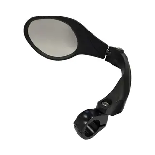 Mirage Fietsspiegel Links - Stuurbevestiging 21-26 Mm - Zwart