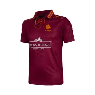 Copa - As Roma 1994 - 95 Retro Football Shirt - Heren - L