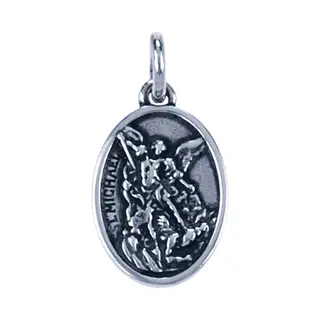 Mooye ® - Collectie Zilveren Aartsengel Michael Ketting Hanger