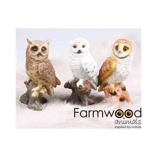 Farmwood Animals Tuinbeeld Uil 19 Cm (1 Stuk) Assorti