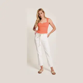 Para Mi - Broek - Maat 38 - Vrouwen - Wit -