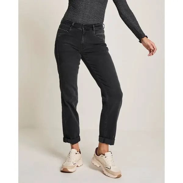 Para Mi Broek Bibi Denim - Shadow Grey thumbnail