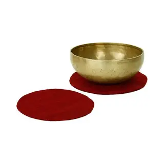Yogi & Yogini naturals Vilten Onderzetter Voor Klankschalen Enz. - 25 Cm