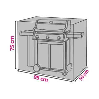 Pro Garden Bbq Beschermhoes | 95 X 75 X 50 Cm