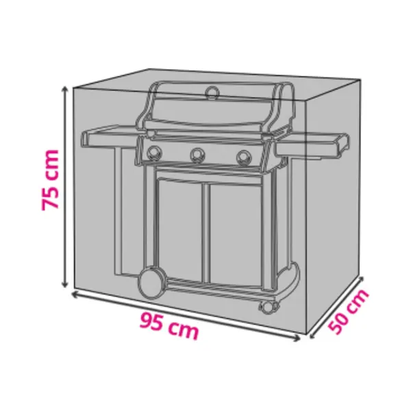 Pro Garden Bbq Beschermhoes | 95 X 75 X 50 Cm thumbnail