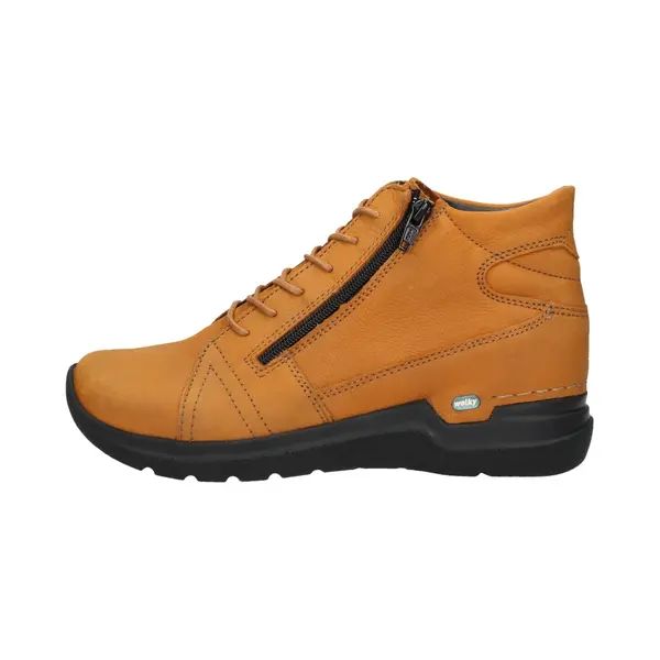 Wolky Comfort Schnürschuhe Why - 11925 Nubukleder Dunkelocker - 41 thumbnail