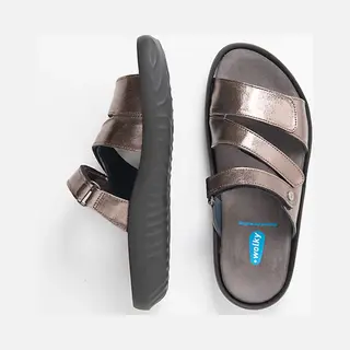 Wolky Dames Slippers 00885 Sense Bruin