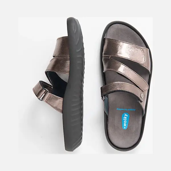 Wolky Dames Slippers 00885 Sense Bruin thumbnail
