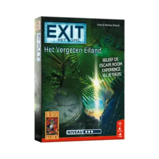 999 Games - Exit - Het Vergeten Eiland - Breinbreker - Escape Room Spel