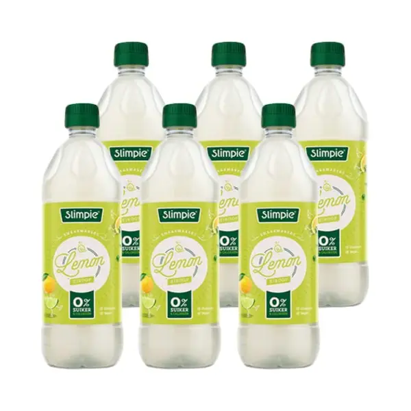 Slimpie - Lemon Siroop - 6 X 650 Ml thumbnail