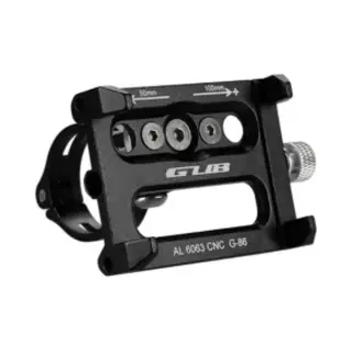 Gub - Universele - Fiets Telefoonhouder- Smartphone - Zwart