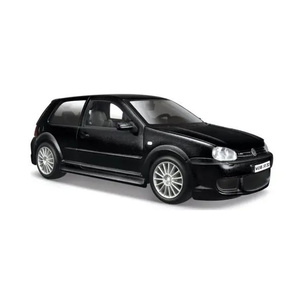 Maisto Modelauto - Volkswagen Golf 4 - Zwart - 17 X 9 Cm - Schaalmodel - Speelgoedauto thumbnail