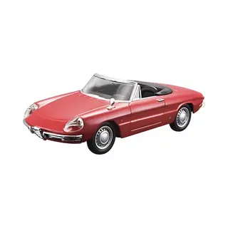 Bburago Modelauto - Alfa Romeo - Rood - 1, 23 - Schaalmodel - Speelgoedauto