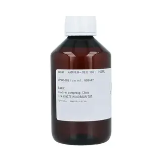 Jacob Hooy Kamfer Olie 100 250 Milliliter