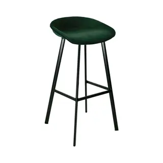 Kick Barkruk Finn Hoog - Velvet Groen