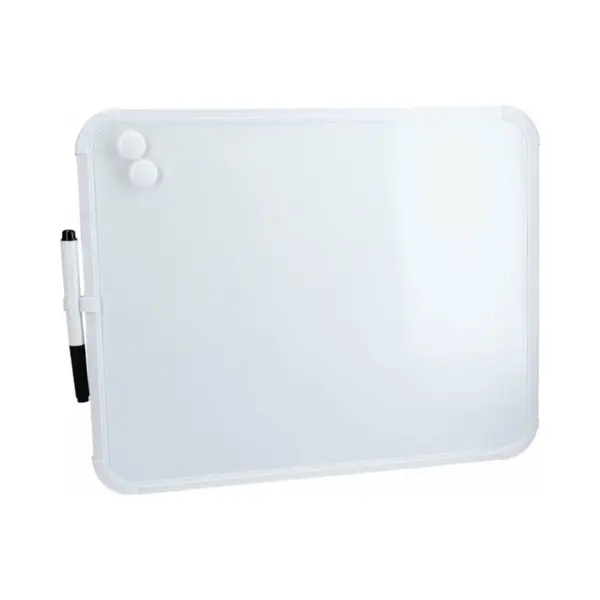 Benson Whiteboard Set - Whiteboard - Met Magneten - Marker - 36x28CM thumbnail