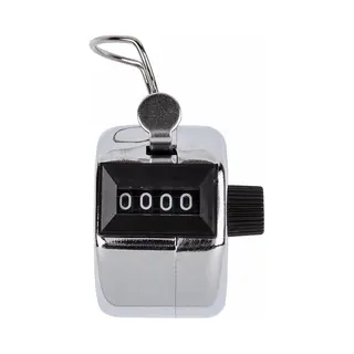 Benson Handteller - Personenteller - 4 Cijferig - Zilver