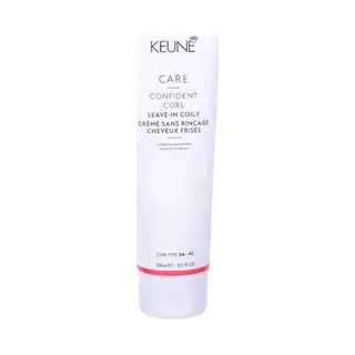 Keune Care Line Confident Curl Leave-In Coily Disciplinerende Crème Zonder Uitspoelen, 300 Ml