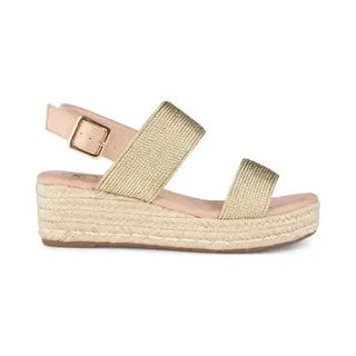 Posh By Poelman Ceto Dames Sandalen - Goud