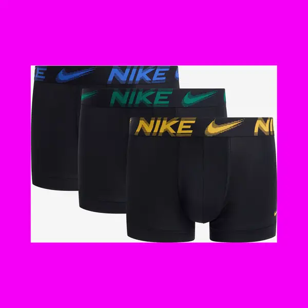 Nike Trunk Boxershorts Heren (3-pack) - Maat M thumbnail