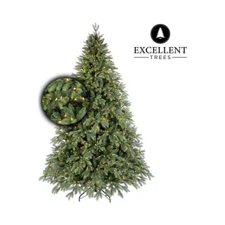 Kerstboom Excellent Trees® Led Kalmar 150 Cm Met Verlichting - Luxe Uitvoering - 210 Lampjes