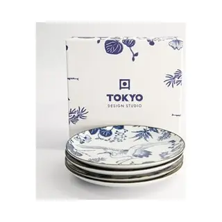 Tokyo Design Studio – Flora Japonica Teller-Set (4-tlg.), 16cm