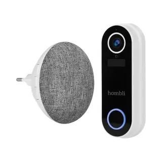 Hombli Smart Doorbell Pack Schwarz, Weiß