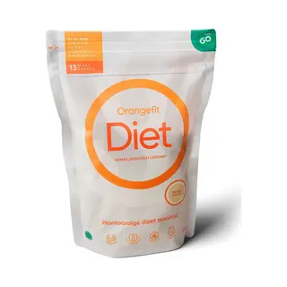 Orangefit Diet Vegan Afslankshake - Maaltijdvervanger / Maaltijdshake - Afvallen & Diëten - 850g (13 Shakes) - Vanille - Nr 1 Consumentenbond