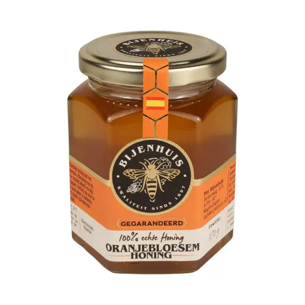 Het Bijenhuis Wageningen - Oranjebloesemhoning 350 Gram thumbnail
