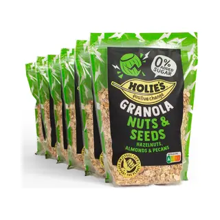 Holie's Granola Nuts & Seeds - Noten Ontbijtgranen Zonder Toegevoegde Suiker