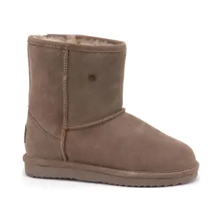 Warmbat - Dames Laars Kangaroo Suede - Moss - Maat 36