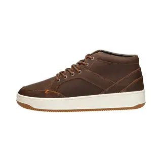 Hub Kingston 2.1 Sneakers Heren - Leren Sneaker - Cognac - Maat 40