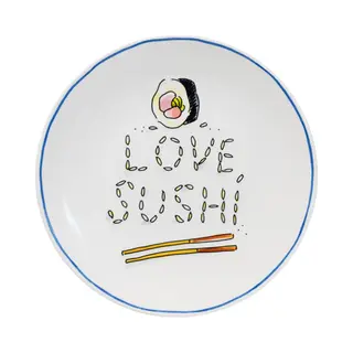 Blond Amsterdam, Sushi, Plate 18 Cm Love