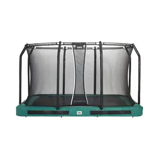 Salta Premium Ground - Inground Trampoline Met Veiligheidsnet - 366 X 244 Cm - Groen